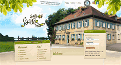 Desktop Screenshot of gasthof-schiller.de